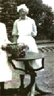 Ruth Gooch domestic at Cavenham Hall taken during the 1930�s - Michael Gooch