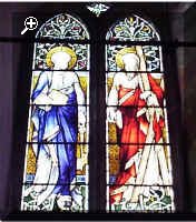 West Window: St. Peter & St. Andrew > Simply click to enlarge... then use the [Back] button to return