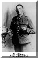 Albert Plummer, Private, Middlesex Regt. > Simply click to enlarge... then use the [Back] button to return