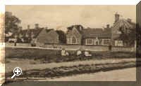 Old school & house, built 1846, closed 1962, sold in 1969, fine example of dressed flint work
